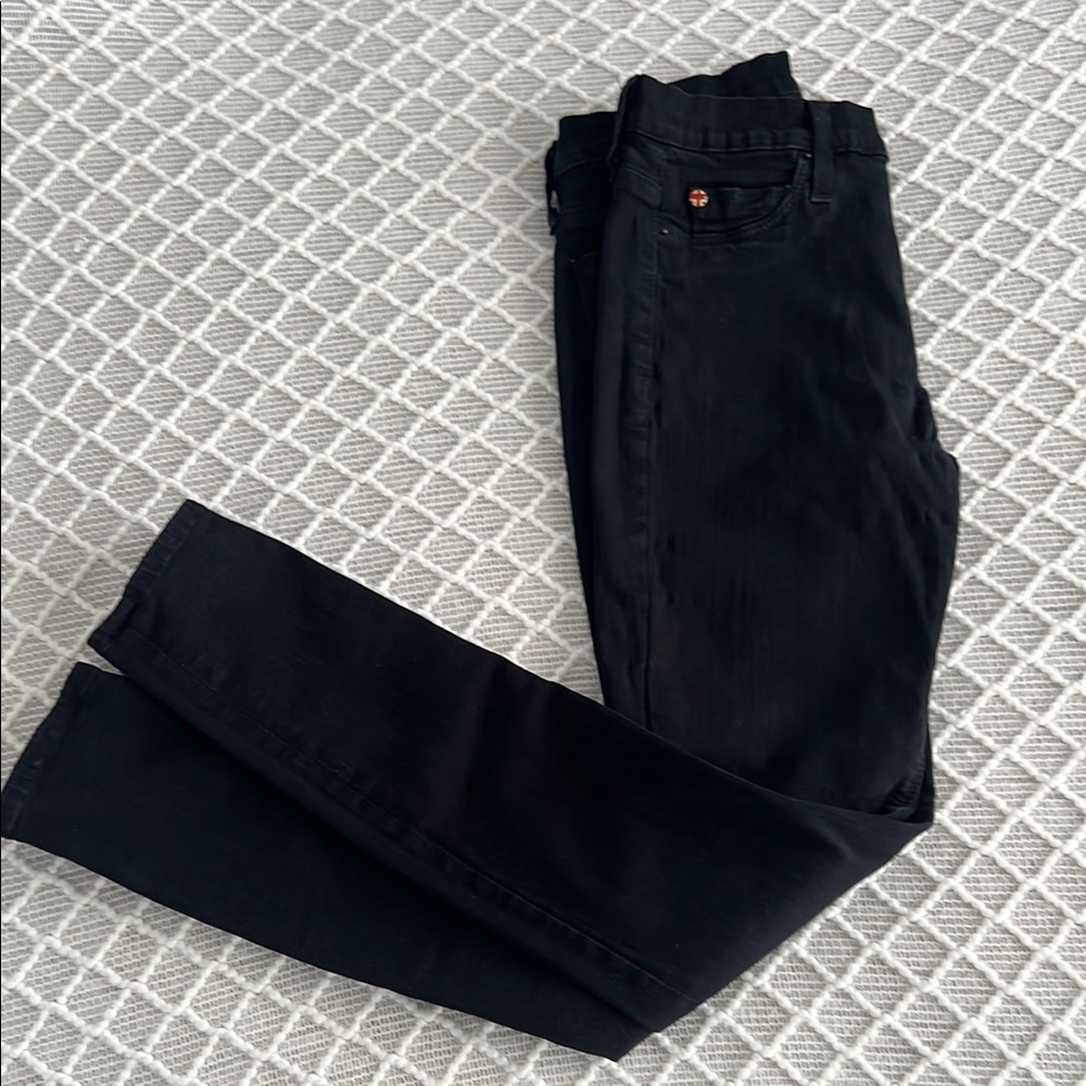 Women’s Semi-Hi Waisted Skinny Black Hudson’s Jeans